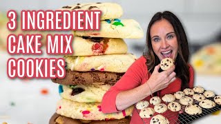 How to make the Best Cake Mix Cookies [upl. by Llerad839]