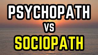 Psychopath vs Sociopath How to tell the difference Psychology facts you NEED to know [upl. by Ojaras]