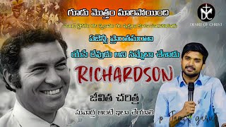 Richardson life history Bible missionarypJamesbro motivation viralvideo desireofchristchannel [upl. by Adiv]