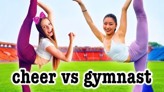 GYMNAST vs CHEERLEADER [upl. by Nette613]