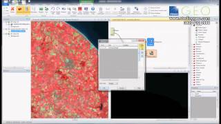 Two Minute Tip  Create an NDVI in ERDAS IMAGINE  featuring the Spatial Modeller and Landsat 8 [upl. by Rhys161]