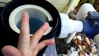 How To Fix A Pool Pump That Is Not Priming LOSING PRESSURESUCTION [upl. by Clevie]