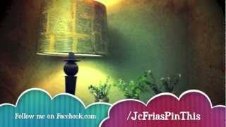 Easy How to DIY Decoupage Lamp Shade Mod Podge Make it Shabby Chic Farmhouse decor [upl. by Clementia996]