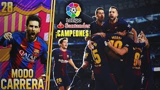 🔴 FIFA 18  MODO CARRERA  FC BARCELONA  ¡CAMPEONES LALIGA SANTANDER EN DIRECTO 28 [upl. by Tildy]