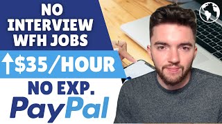 7 Work At Home Jobs Paying via PayPal  No Interview No Experience 2024 [upl. by Justen165]