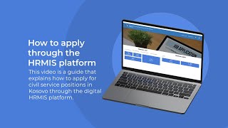 How to apply through the HRMIS platform [upl. by Davilman]