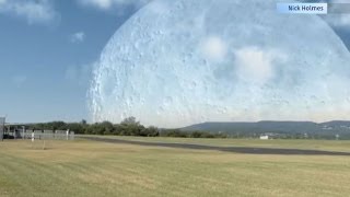 What The Moon Would Look Like Closer To Earth [upl. by Aihtniroc793]