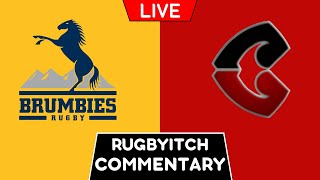 BRUMBIES vs CRUSADERS 2024 Live Commentary [upl. by Oisinoid65]