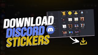 How To Download Discord Stickers [upl. by Merkley]