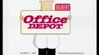 Office Depot  quotfeaturing Dilbertquot 1998 [upl. by Zins467]