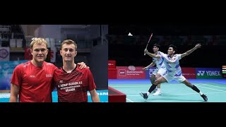 Daniel LUNDGAARDMads VESTERGAARD vs Muhammad Shohibul FIKRIDaniel MARTHIN  HK Open 2024 MD R32 [upl. by Akiem769]