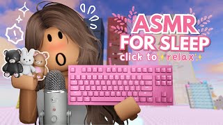 roblox asmr ☁️ Plushie Tower 🐇 but its very RELAXING [upl. by Spitzer]