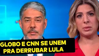 Globo e CNN se unem pra destruir Lula o grosso chegou para os petistas [upl. by Cornew]