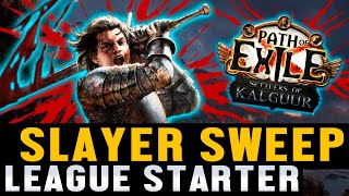 Its time for MELEE  Slayer Sweep  League Starter PoE 325 [upl. by Ahsia258]