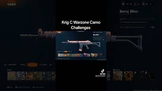 Krig C Warzone Camo Challenges blackops6 callofduty [upl. by Radke]