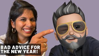 Asinine Advice Ep7  New Years Resolutions Exercise amp More  Sheena Melwani amp TRID [upl. by Clerissa]