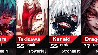 Strongest Ghouls in Tokyo Ghoul [upl. by Entwistle]