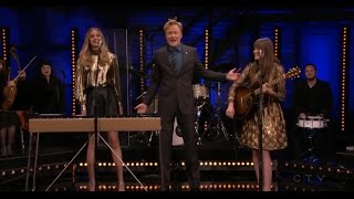 First Aid Kit  Stay Gold on Conan 2014 [upl. by Erastatus]