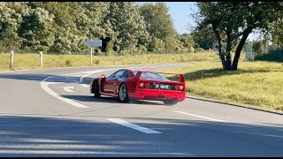 POV F40 Driving Drifting  DRIVE N SLIDE [upl. by Louisa]