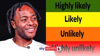 How likely are you to finish your career at rightback  Raheem Sterling ANSWERS all 😂 [upl. by Dan842]