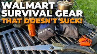 Survival Gear From Walmart That Doesnt Suck [upl. by Sakiv]