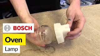 Bosch Threaded Glass Oven Lamp Lens [upl. by Onavlis831]