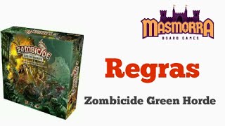 Zombicide Green Horde  Regras Pt [upl. by Nahtanhoj]