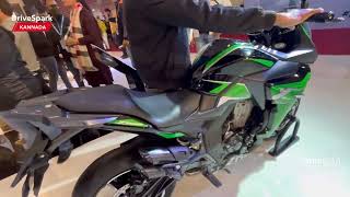 Auto Expo 2023 Zontes 350X WalkAround  Punith Bharadwaj  KANNADA DriveSpark [upl. by Settle1]