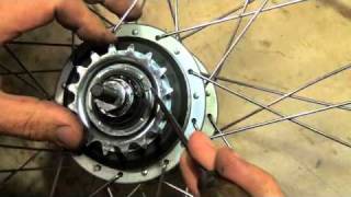 Nexus hub sprocket replacementm4v [upl. by Reynold]