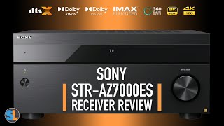 Sony STRAZ7000ES 132 Channel 8K Flagship Receiver Review  Setup amp Demo [upl. by Adyl]