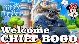 WELCOME CHIEF BOGO Disney Magic Kingdoms  Gameplay Walkthrough Ep353 [upl. by Maitland729]