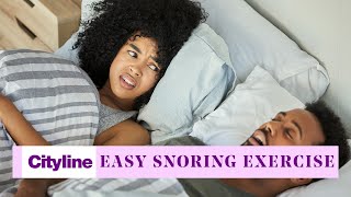 The 30second snoring exercise to save your goodnights sleep [upl. by Gow]