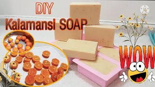 DIY  Kalamansi Soap  Handmade Soap  Ading [upl. by Oilerua]