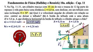 Aula 07  Fundamentos de Física Halliday e Resnick 10a Edição  Cap 11 [upl. by Yhtac]