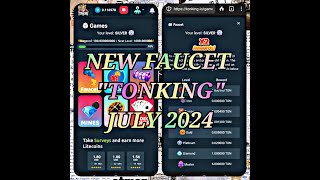 🔥🔥TONKINGio WITHDRAWAL🔥NEW FAUCET [upl. by Elleinod561]