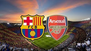 arsenal vs barcelona efootball [upl. by Reywas]