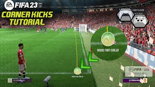 FIFA 23 NEW CORNER KICKS TUTORIAL  HOW TO SCORE GOALS USING THE NEW CORNER KICKS SYSTEM [upl. by Lancelle]