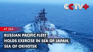 Russian Pacific Fleet Holds Exercise in Sea of Japan Sea of Okhotsk [upl. by Patterson]