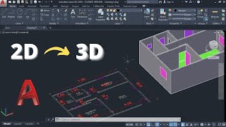 Como alterar o AutoCAD do 2D para o 3D [upl. by Federica]