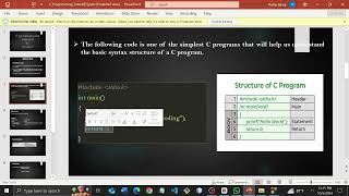 C Basic Syntax [upl. by Michey]