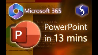 Microsoft PowerPoint  Presentation Tutorial in 13 MINS  COMPLETE [upl. by Karlise]