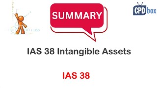 IAS 38 Intangible Assets summary  applies in 2024 [upl. by Ahsieyk]