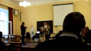 Philippe Bernold  Flute Masterclass in Moscow 1 [upl. by Studner]