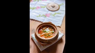 Shorts  Soupe aux pousses de soja et de tomate [upl. by Lossa65]