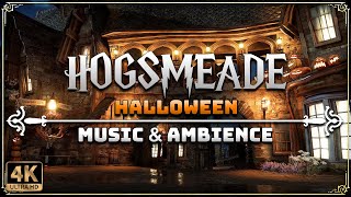 Halloween in Hogsmeade 🎃  4K Harry Potter Music amp Ambience [upl. by Waldos]