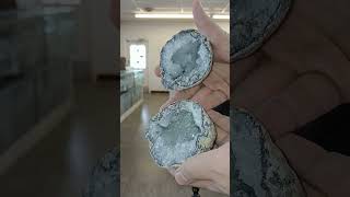 This Geode Was Not Happy But It Was Pretty gems geodes crystals rocks [upl. by Rubetta]