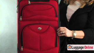 American Tourister Spring Ranch 3Piece Spinner Set Review  Luggage Online [upl. by Marcello]