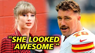 Taylor Swift Shocked Travis Kelsey With Her Look at the Chiefs Game Against Broncos [upl. by Hervey]