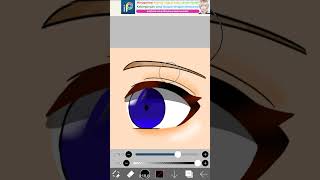 Ibis paint X eye shading  Tutorial1 like 1 subs🙃 ibispaintx shading [upl. by Aihsyt596]