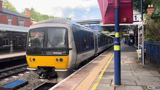 165020 amp 165026 departing Gerrards Cross from London Chilton Railways ￼ [upl. by Ynnel]